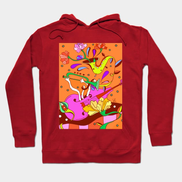 Jazz Hands Hoodie by ShelbyWorks